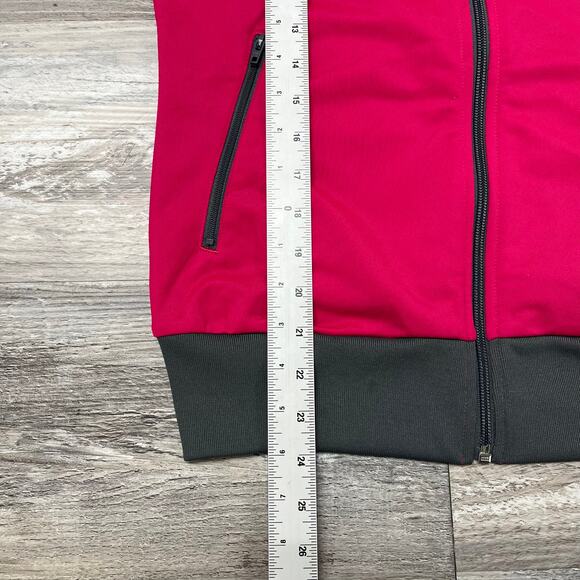 Nike The Athletic Dept Y2k Pink Gray Women M Side Swoosh Colorblock Track Jacket - Picture 5 of 10